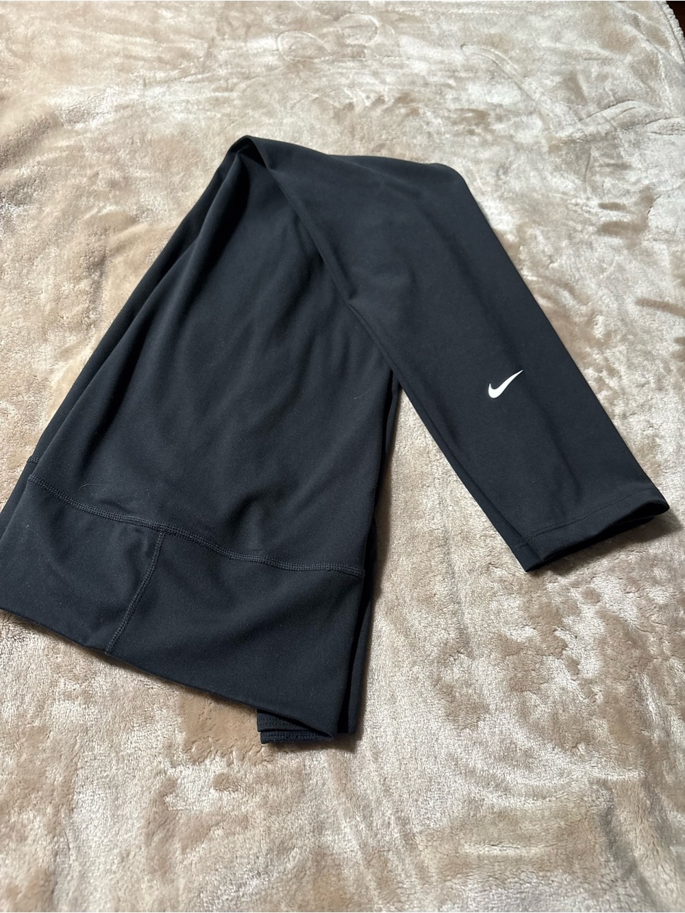 Nike One Dri-FIT Mid-Rise Full-Length Leggings Black Size XL
